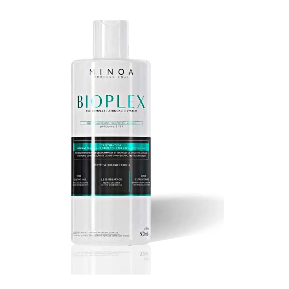 Minoa Bioplex soin plex anti-élasticité 500 ml, packshot Minoa