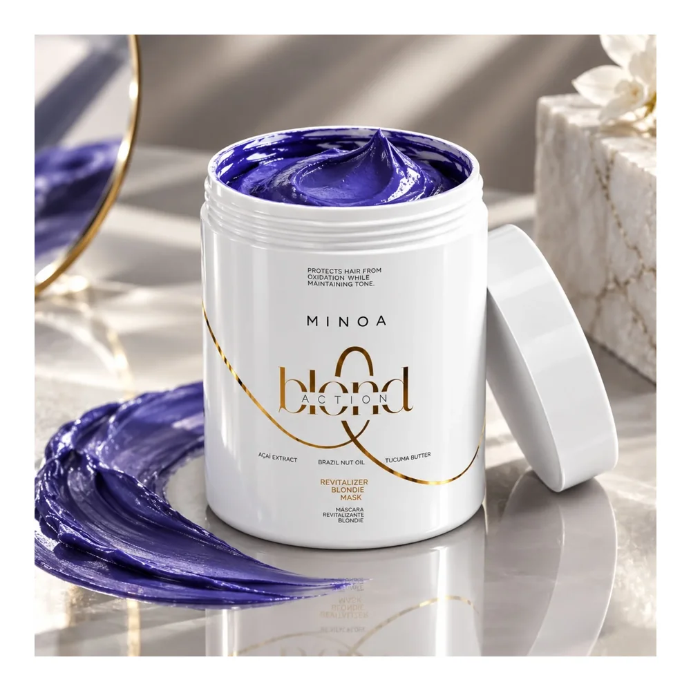 Minoa Blondie Masque Revitalisant Déjaunissant, vue 2 Minoa