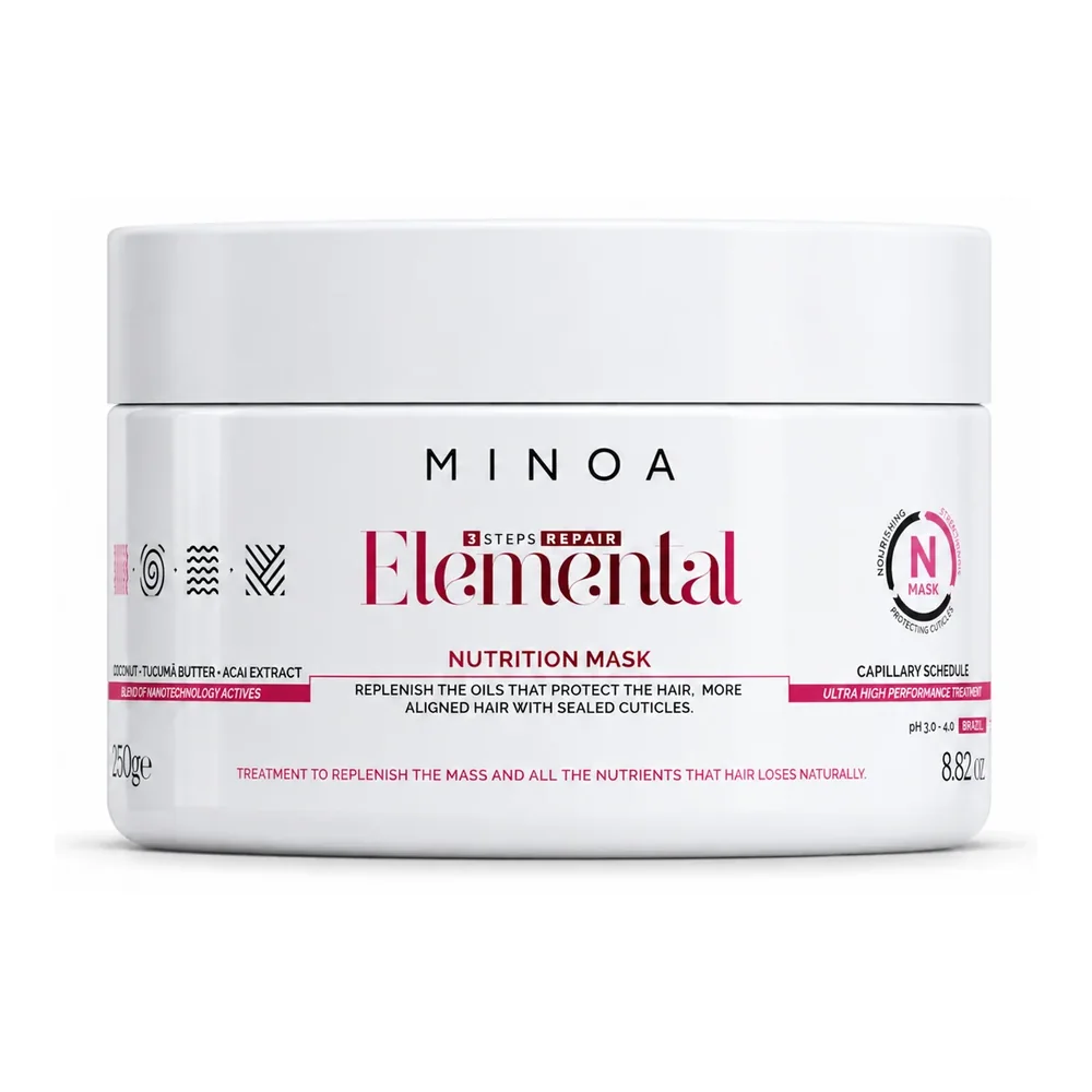 Minoa Elemental Masque Nourrissant, packshot Minoa