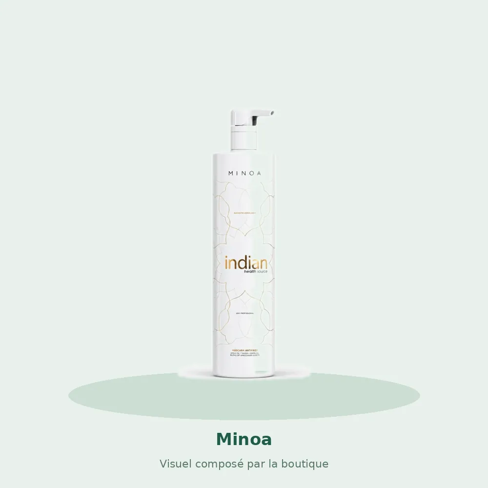 Minoa Indian Health Source Duo Lissage + Shampooing Clarifiant, visuel composé par la boutique