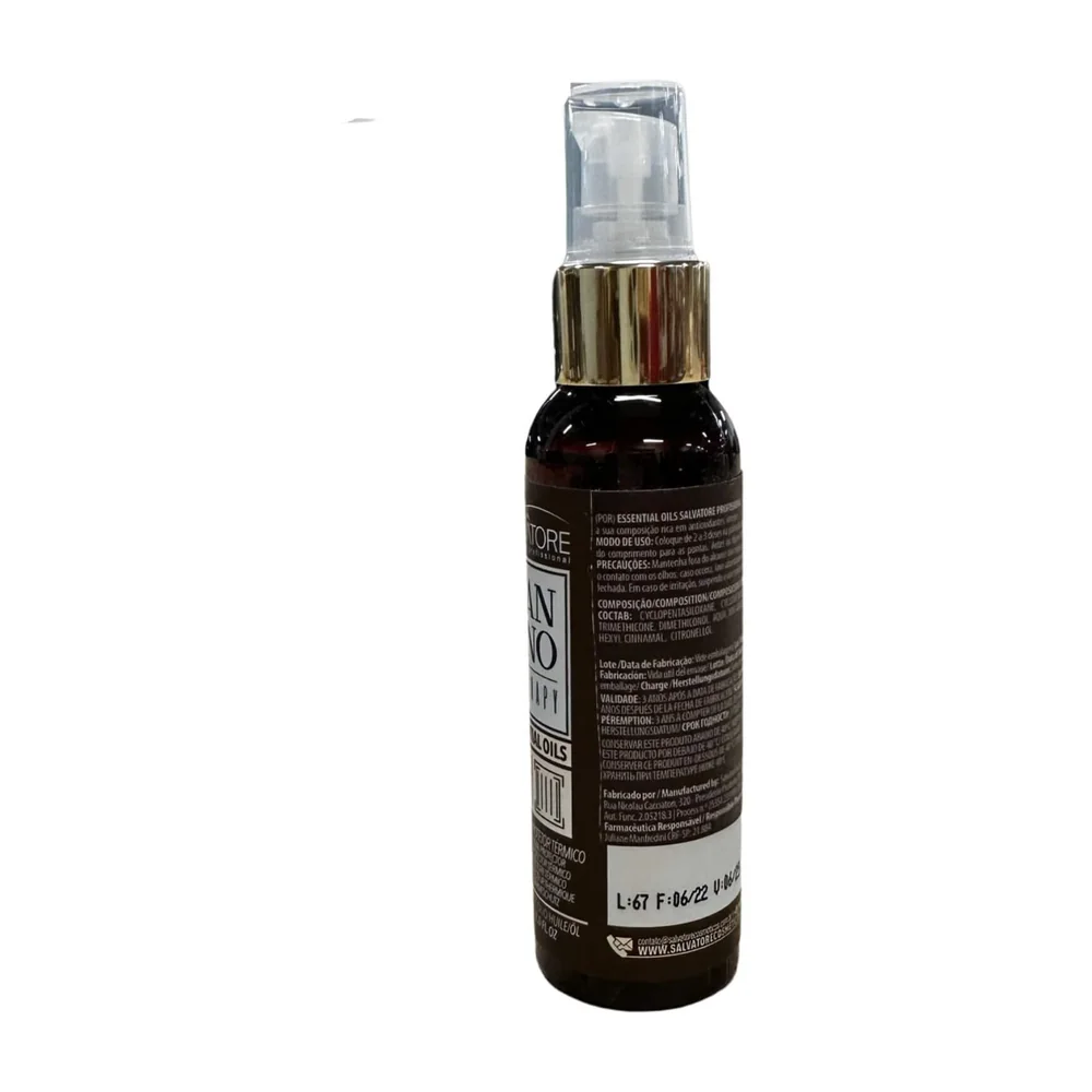 Salvatore Essential Oils protecteur thermique, vue 4 Salvatore