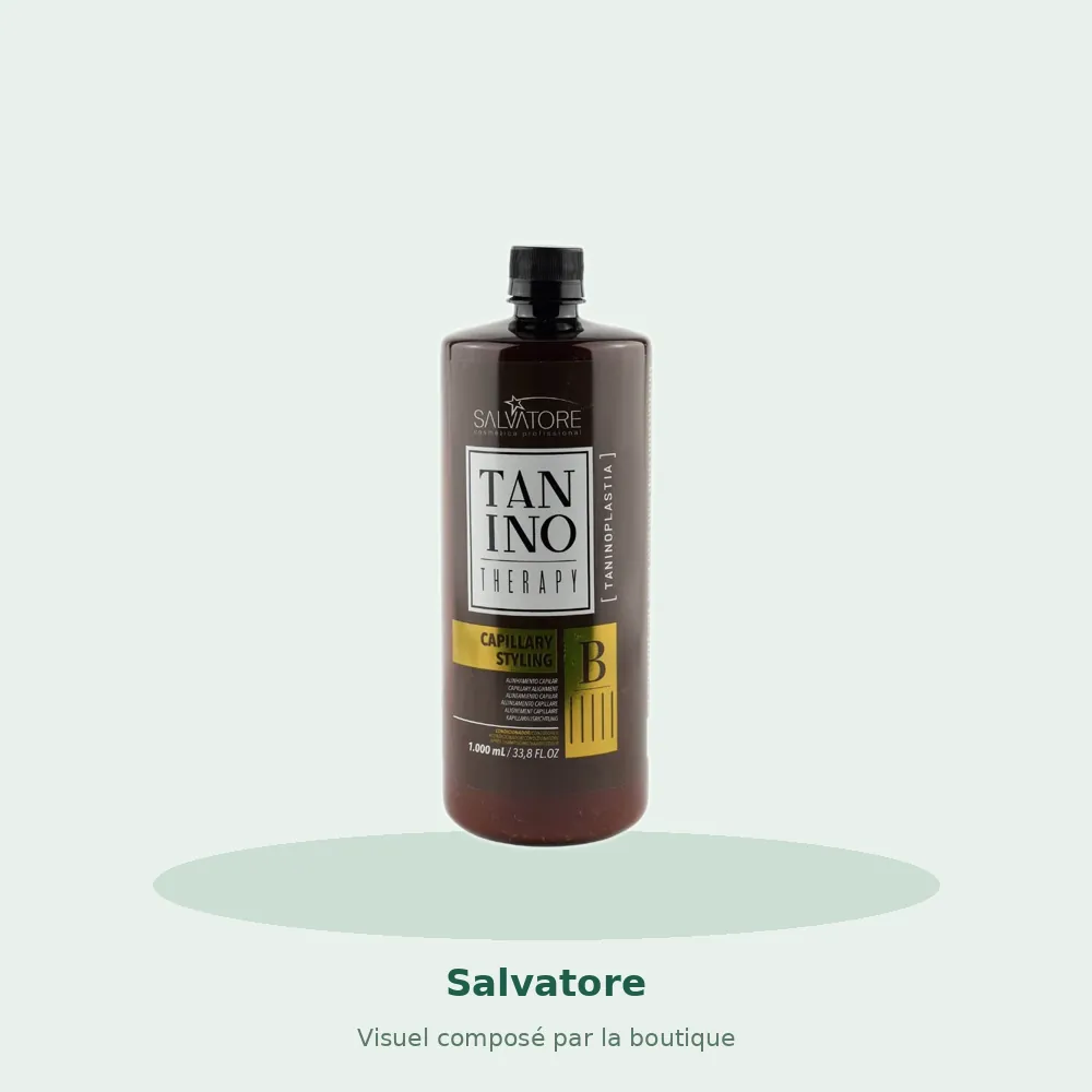 Salvatore Lissage tanin Tanino Therapy Step B, visuel composé par la boutique