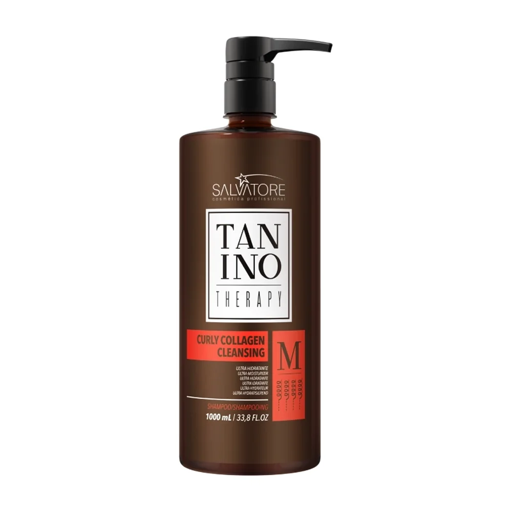Salvatore Tanino Therapy Curly Collagen shampoing boucles 1 L, vue 3 Salvatore