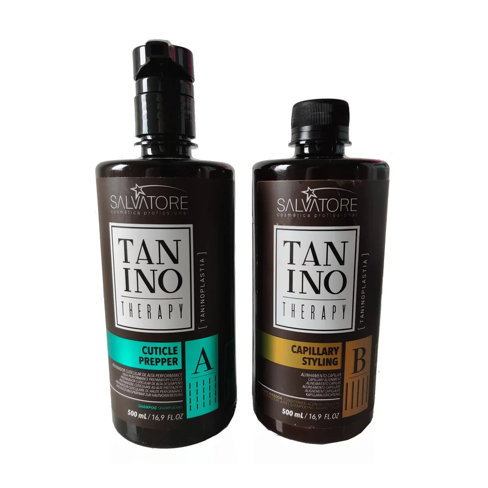 Salvatore Taninotherapy lissage au tanin 2 x 500 ml, packshot Salvatore