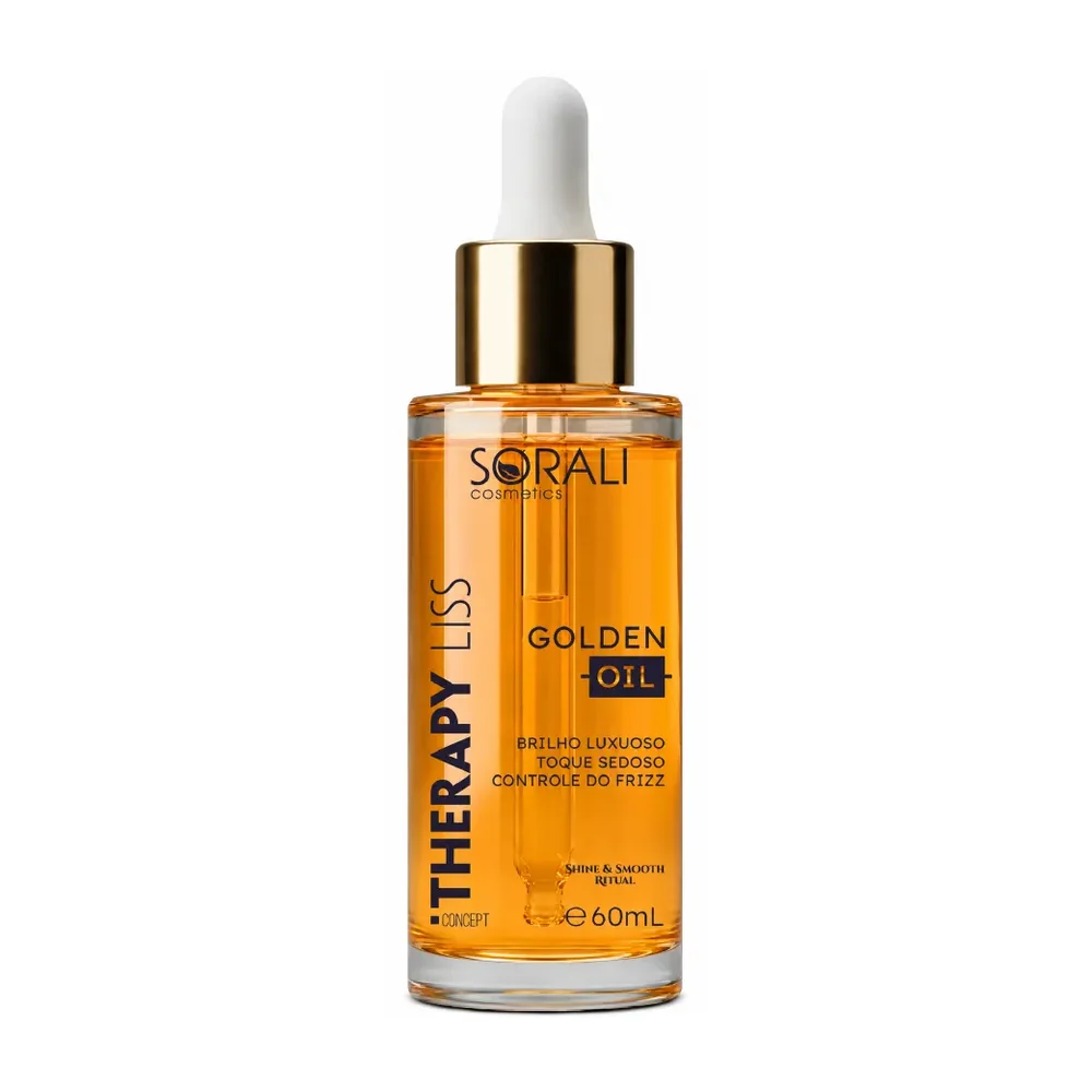 Sérum capillaire Golden Oil argan et jojoba 60 ml Sorali, packshot Sorali