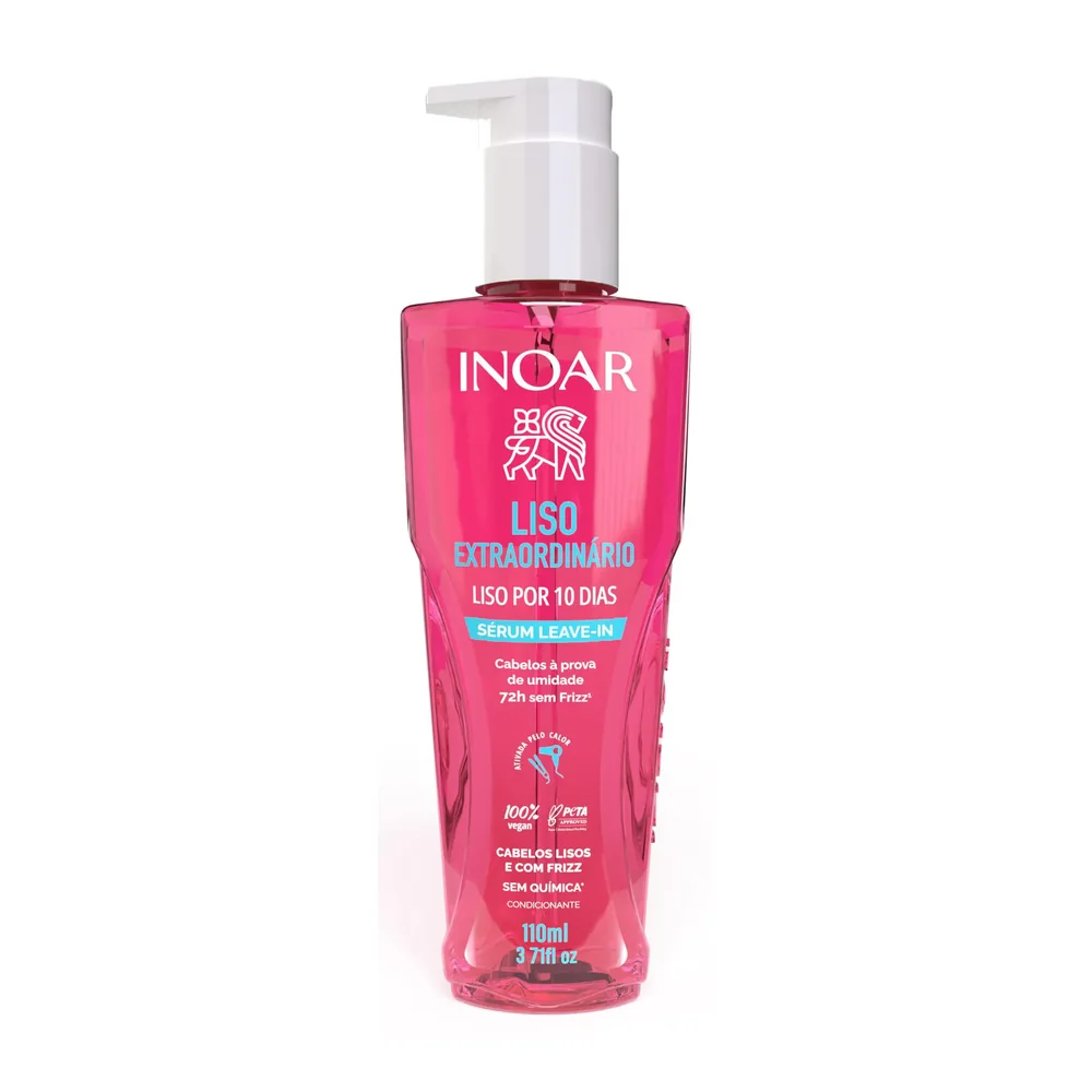 Sérum leave-in Inoar Liso Extraordinário, packshot Inoar