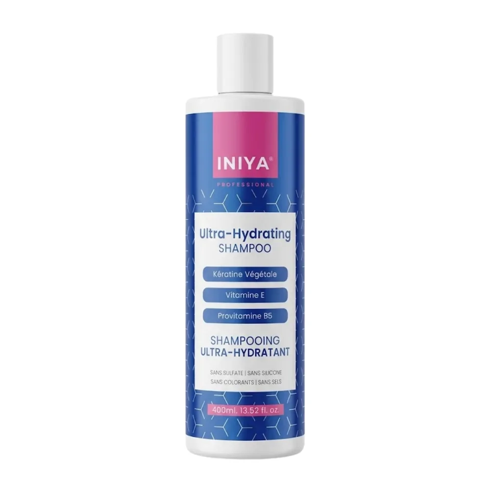 Shampooing kératine ultra hydratant Iniya Professional, packshot Iniya