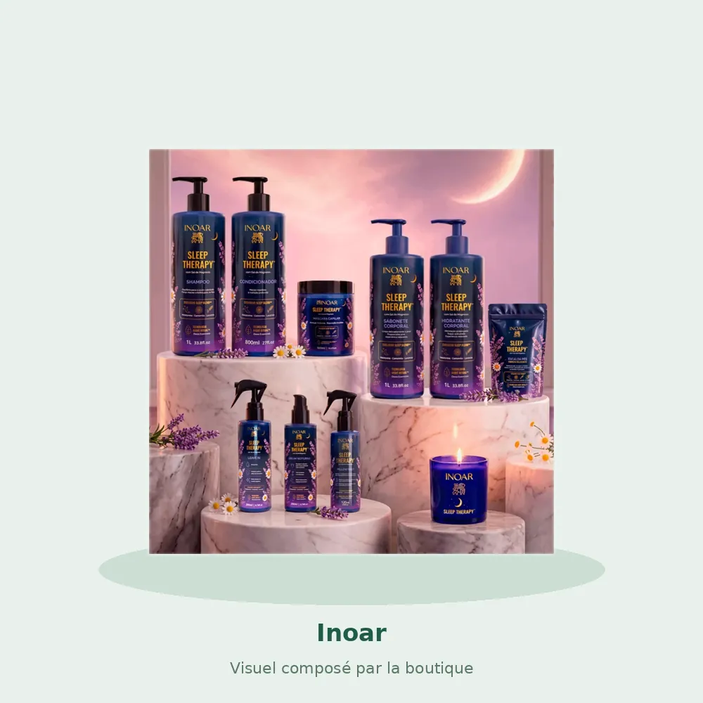 Sleep Therapy Inoar, visuel composé par la boutique