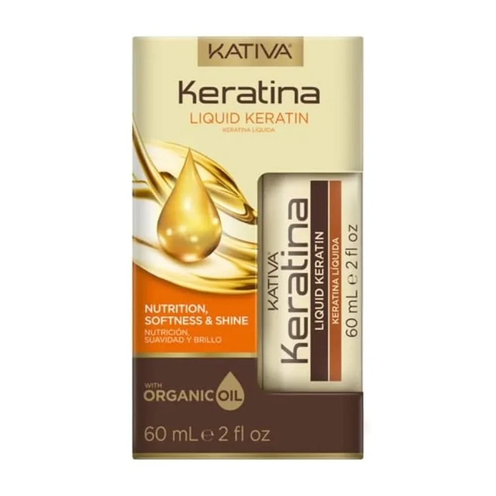 Soin pour cheveux Kativa Keratina huile kératine liquide, packshot Kativa
