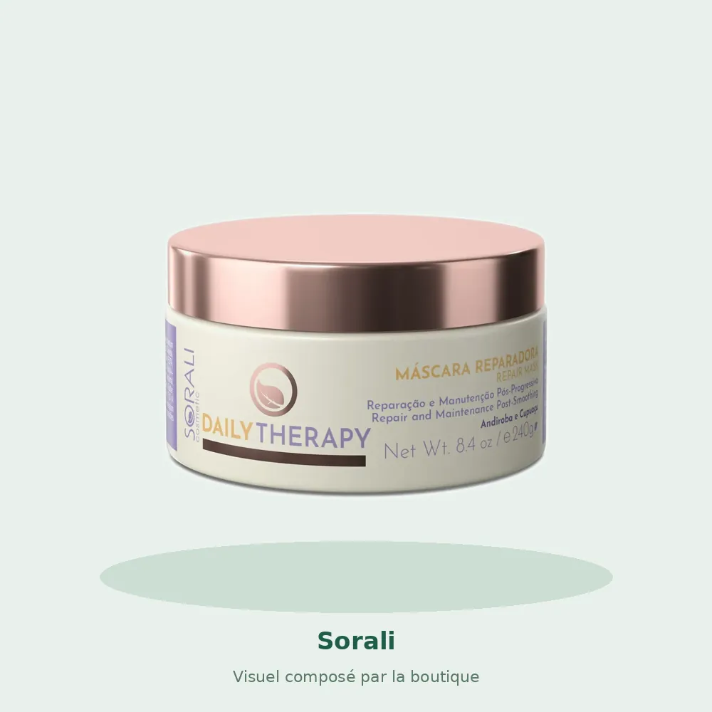 Sorali Daily Therapy masque réparateur 240 g, visuel composé par la boutique