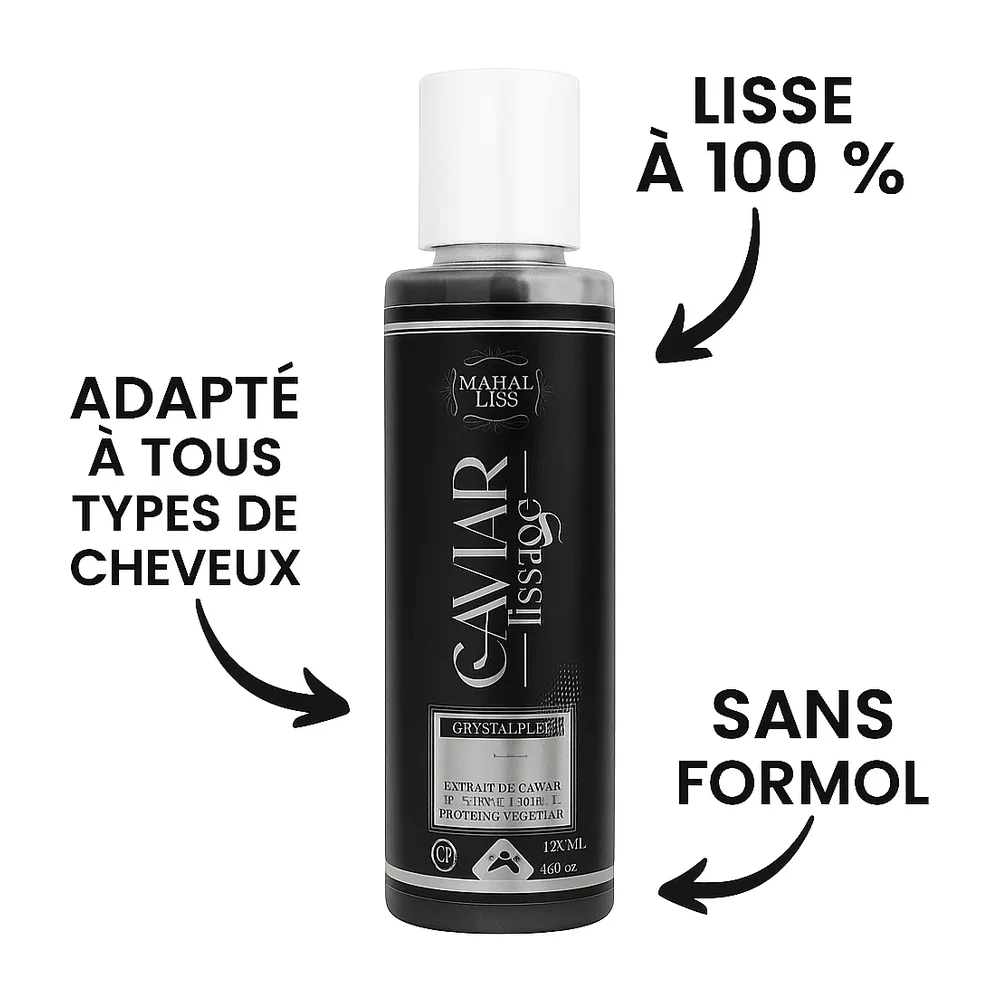 Step 2 lissage caviar nigelle Mahal Liss sans clarifiant, vue 2 Mahal Liss